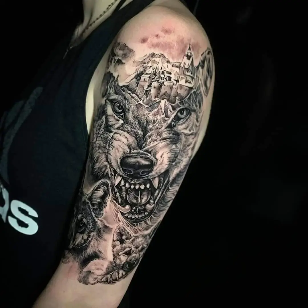 Black & Grey · Tier-Portraits · Stefan