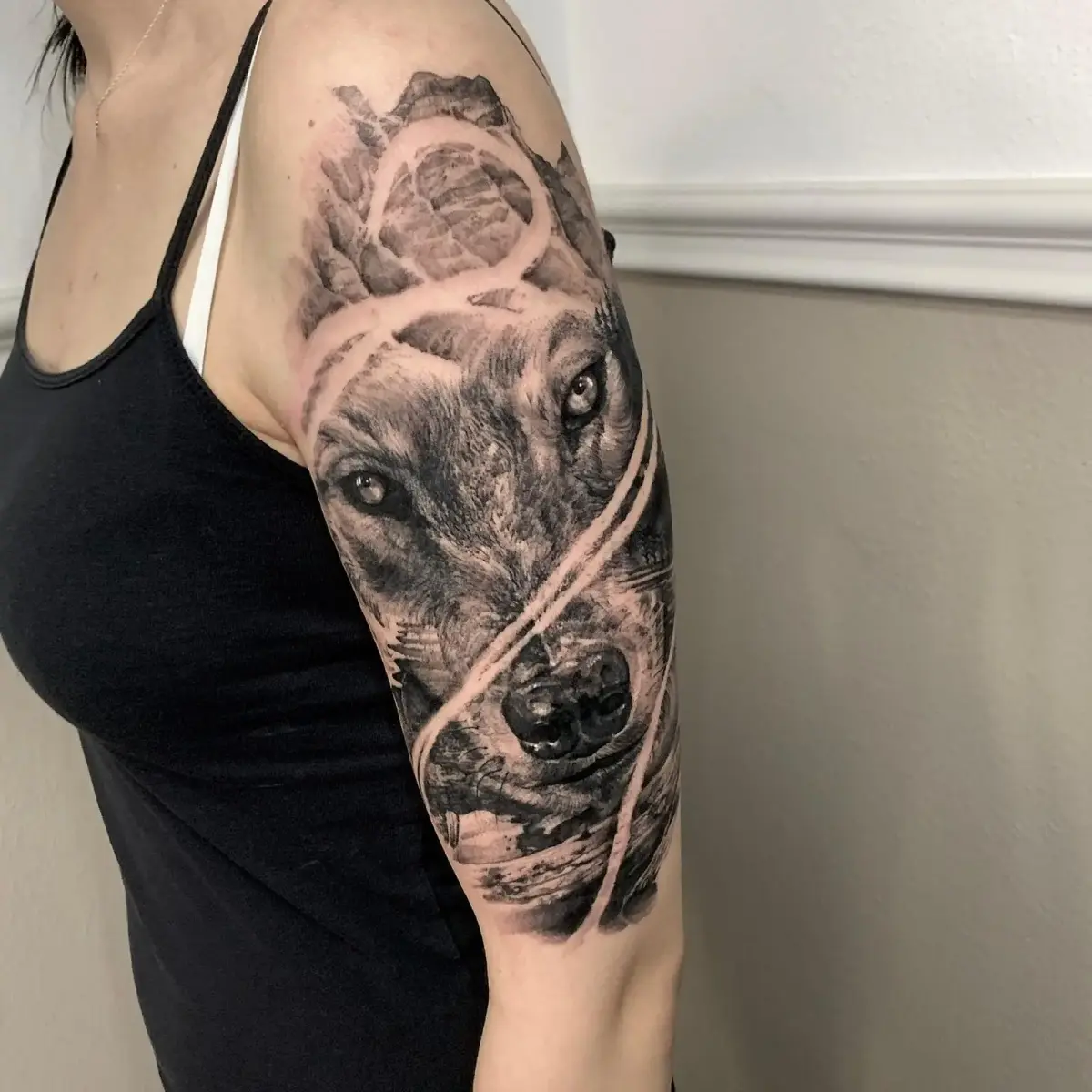 Black & Grey · Tier-Portraits · Stefan
